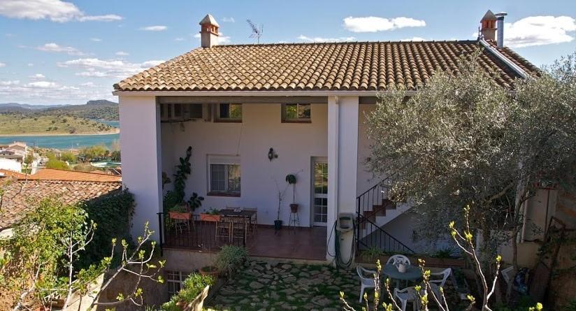Hostal Rural El Balcon De アランヘ エクステリア 写真